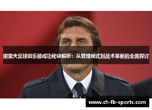 谢里夫足球俱乐部成功秘诀解析：从管理模式到战术革新的全面探讨